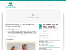 Tablet Screenshot of centrum-arnheiter.de